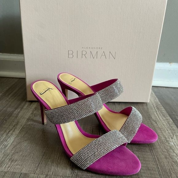 Alexandre Birman
Valerie Crystal Suede Mules - Picture 7 of 13